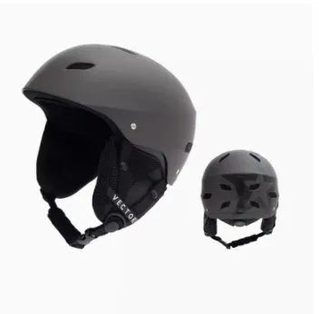 Men's ski helmet with EPS foam and ABS shell construction in various colour designs