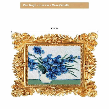 DIY oil painting kit with epoxy canvas, propylene paints, and brushes for creating hand-drawn artwork at home