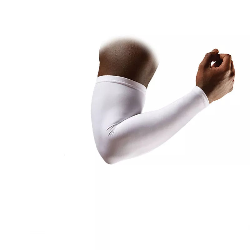 Outdoor Fitness Thin Breathable Riding Sunscreen Climbing Sleeve in blue, white, black, and red