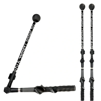 Blue golf swing training aid with shoulder cushion and adjustable angle mechanism for posture correction