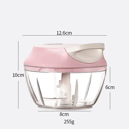 Mini Electric Garlic Masher with stainless steel blade and USB charging