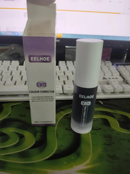 30ml fluoride-free whitening toothpaste in 12.5cm compact tube with teeth whitening variant