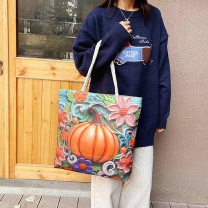 Cotton linen canvas shoulder bag with adjustable string straps and urban simplicity design