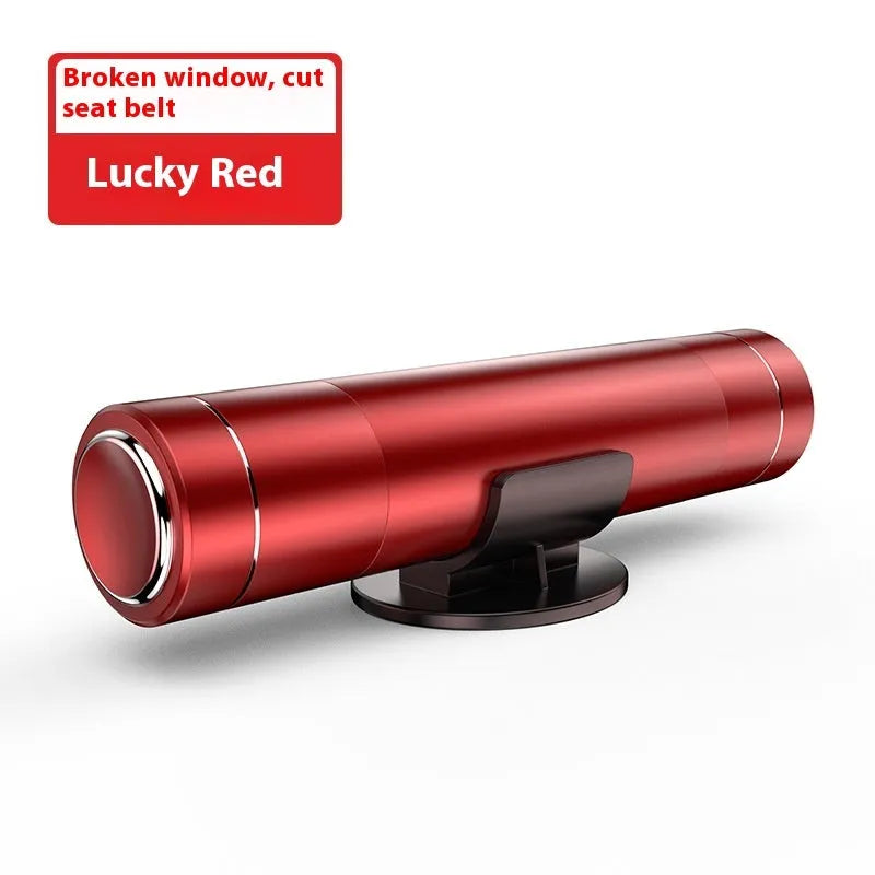 Aluminium alloy vehicle emergency window breaking machine showing colour options