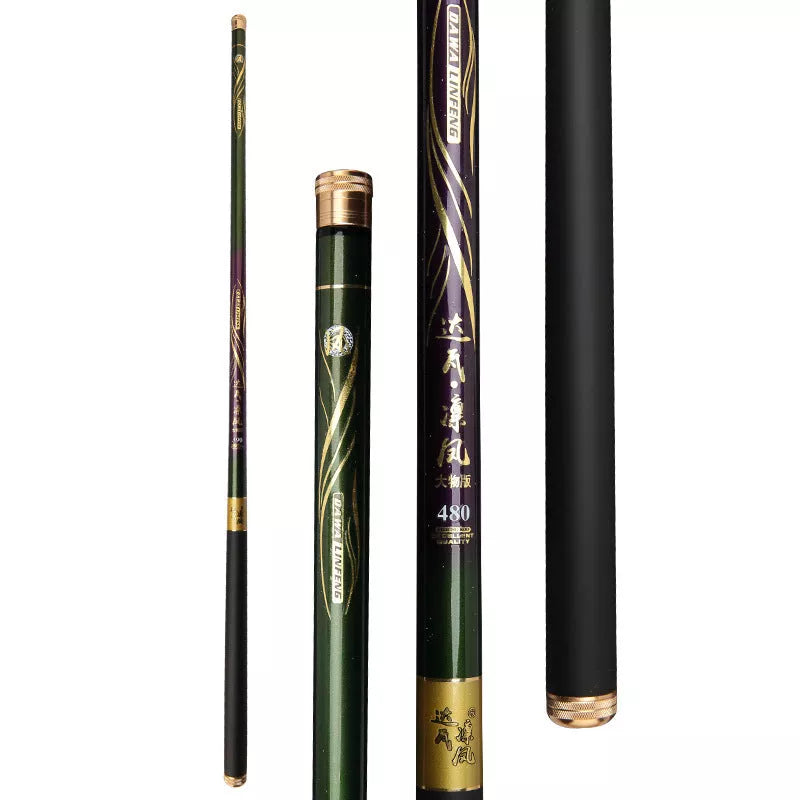 High Carbon Fishing Rod with super hard tone for precision stream fishing