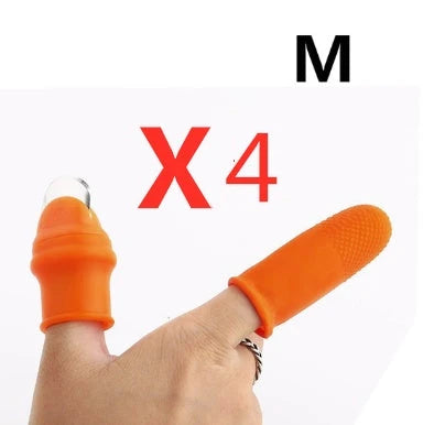 Ergonomic silicone blade protector for safe and efficient vegetable and fruit harvesting