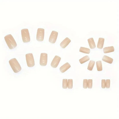 MY119 solid colour plastic false nail set with cute style design for ladies fashion wear