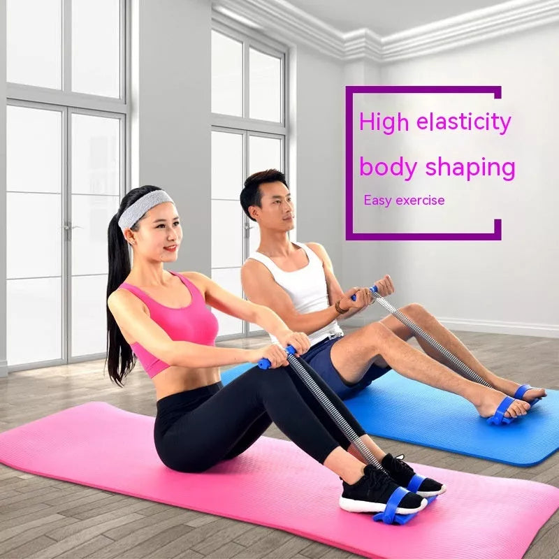 Multi Functional Foot Pedal Booster for home fitness, available in black, blue, and purple