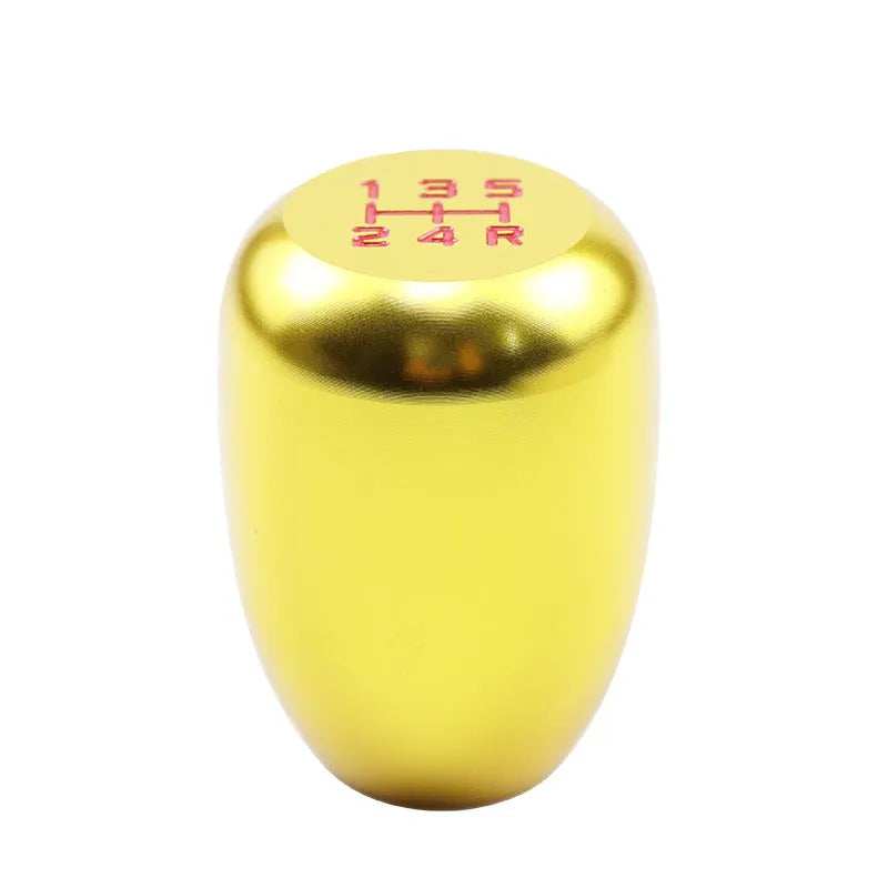 Universal car gear shift knob replacement kit with three rubber sleeves and aluminium collar