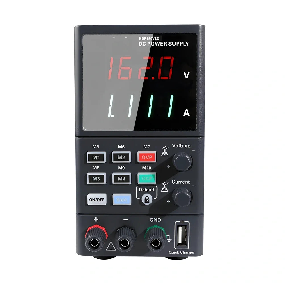 HDP135V6 programmable DC power supply with digital display and control panel