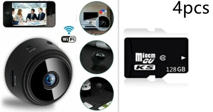 A9 Magnetic Suction Security Camera with 1080P HD and infrared night vision