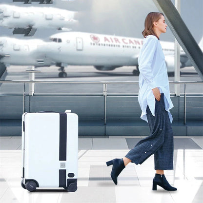 20-inch intelligent electric luggage with automatic following technology in various colors