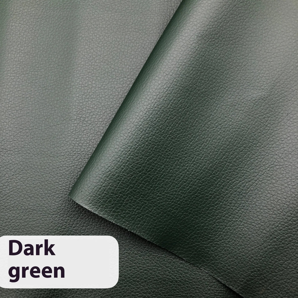 Self-adhesive leather repair patch 50cm x 138cm 0.5mm PVC in black for sofa and car seat