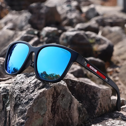 Retro style sunglasses with metal hinges and TAC lenses in multiple colour options
