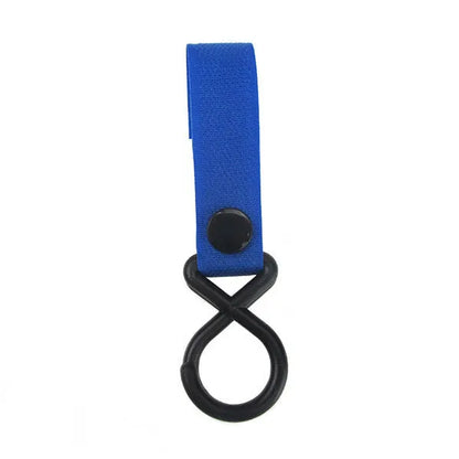 Nylon luggage velcro hook showing velcro closure and available in 18 different colours for bag identification