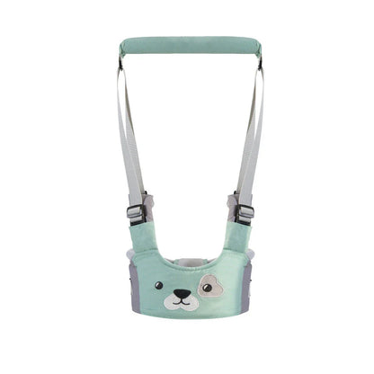 Hands-free baby walking assistant with multiple color options, featuring a comfortable and adjustable design to support your child's first steps.
