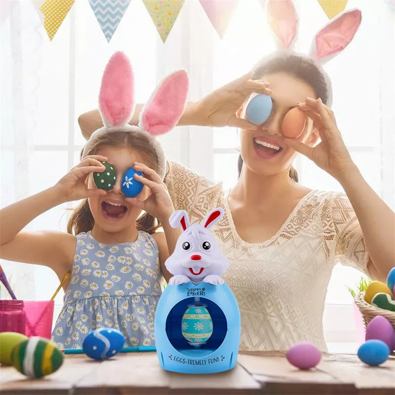 Easter egg decoration kit for kids with sound and light features, safe and non-toxic