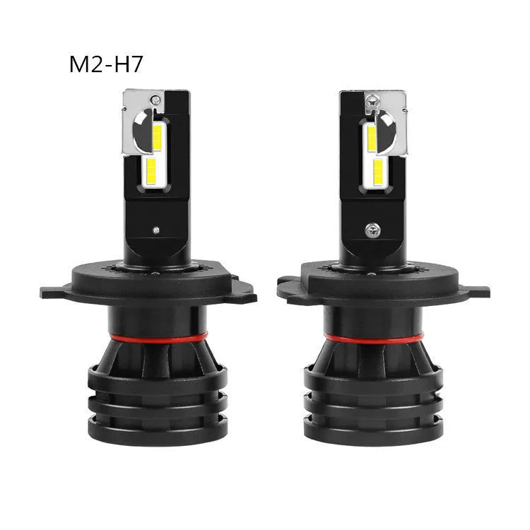 M2 LED headlight bulb 55W 8000LM IP65 with aviation aluminium and copper substrate