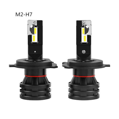 M2 LED headlight bulb 55W 8000LM IP65 with aviation aluminium and copper substrate