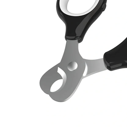 Panda model cat grooming set with 7 tools including combs and nail care implements