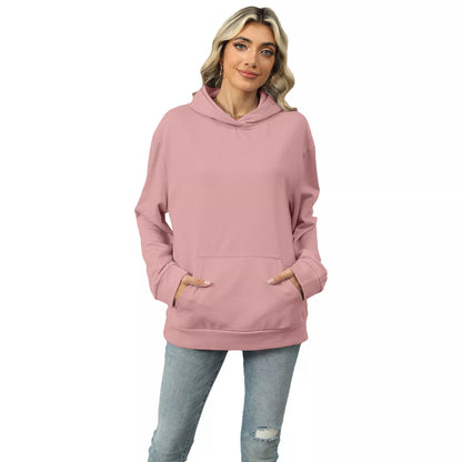 Casual Hooded Pocket Sweatshirt for Women in various colors