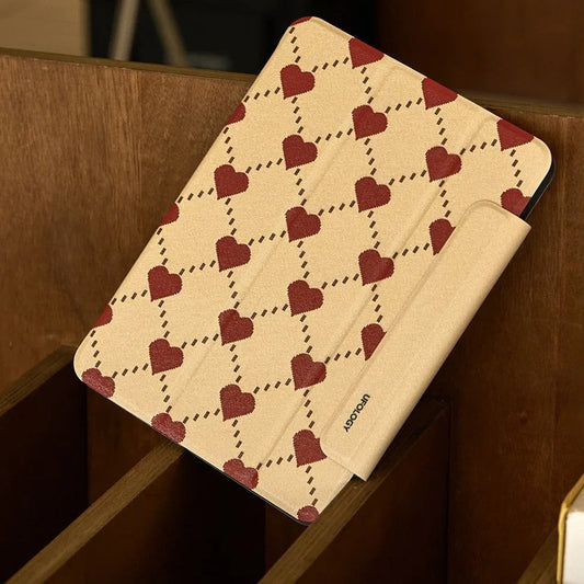 Magnetic double-sided clip protective shell for 10.9-inch iPad Air4 and Air5 tablets with polyurethane construction