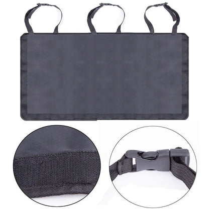 Premium Oxford cloth car trunk organizer with multiple compartments for storage and organization