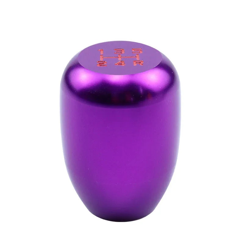 Universal car gear shift knob replacement kit with three rubber sleeves and aluminium collar