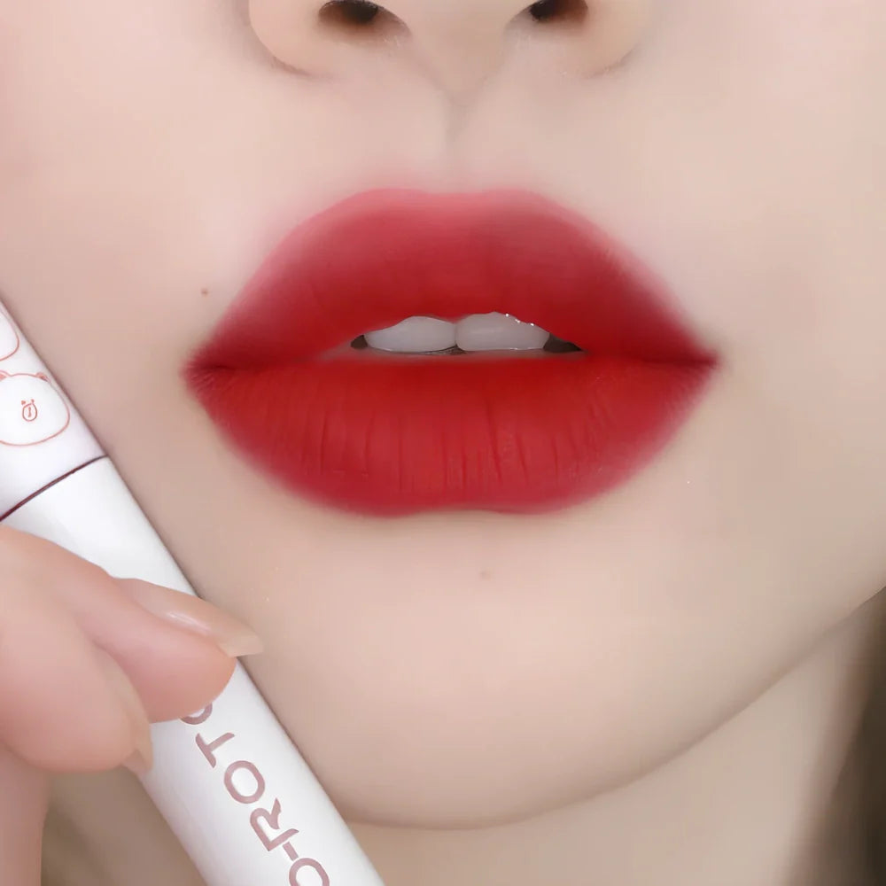 ROTO Matte Air Bear Lip Mud lip lacquer tube with applicator, non-transfer formula