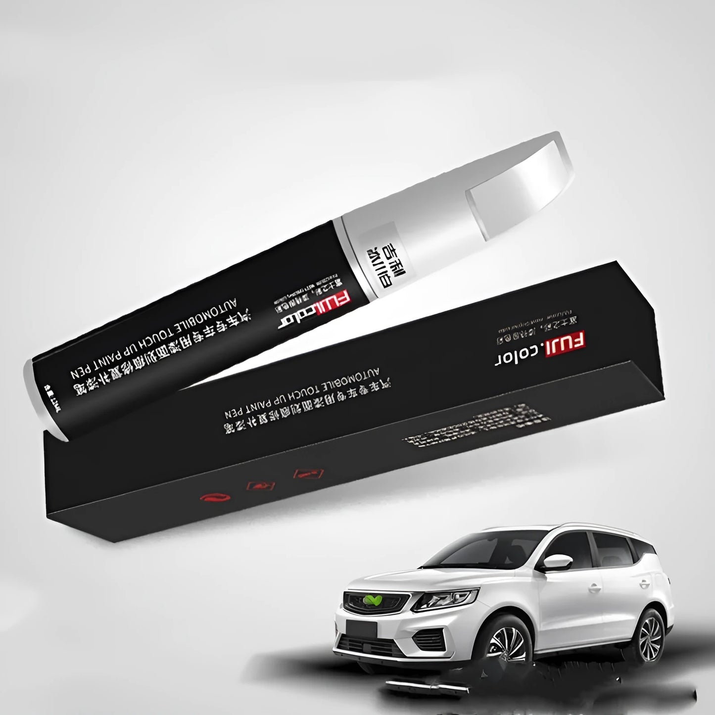 12ml automotive paint fixer pen with pen applicator for scratch and chip repair