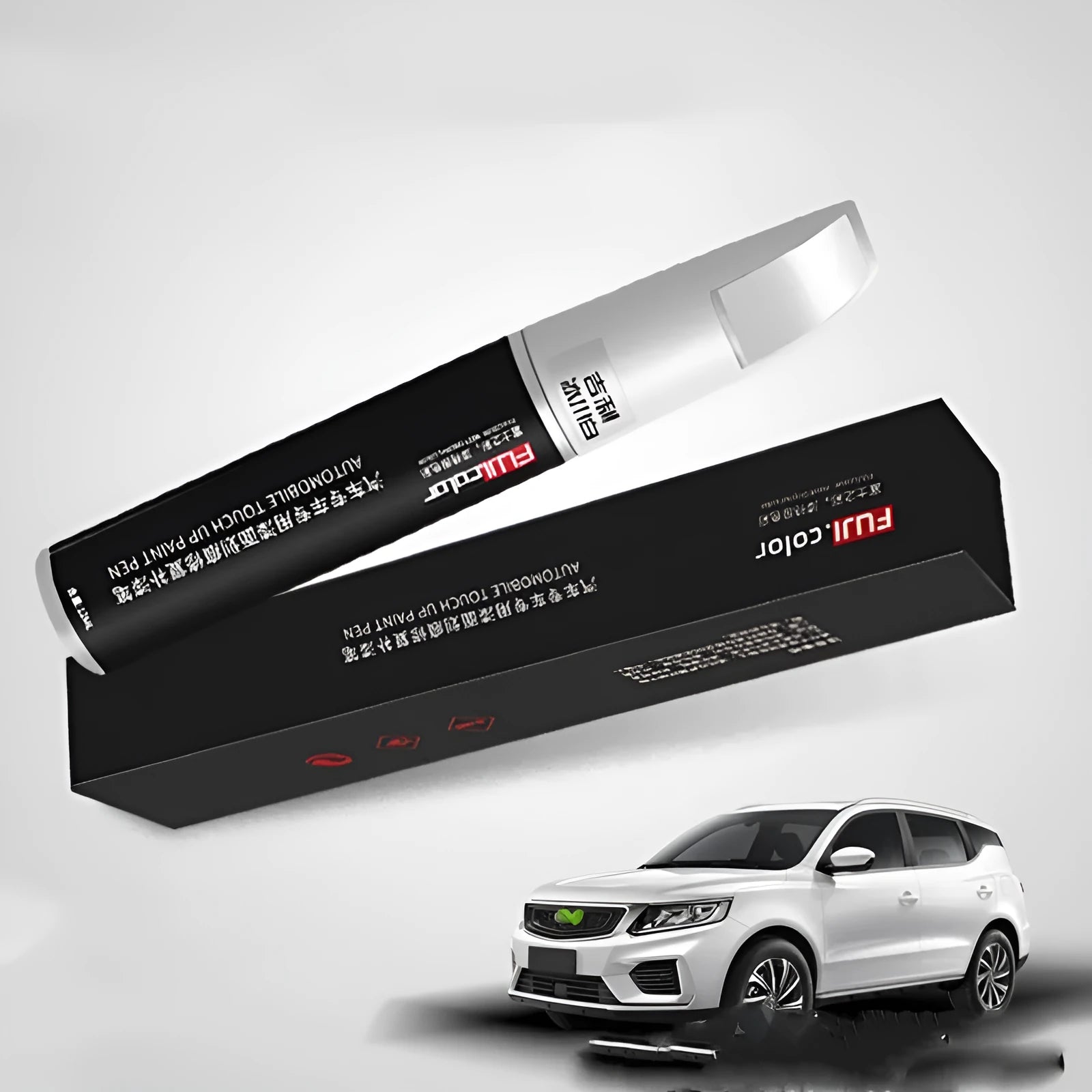 12ml automotive paint fixer pen with pen applicator for scratch and chip repair