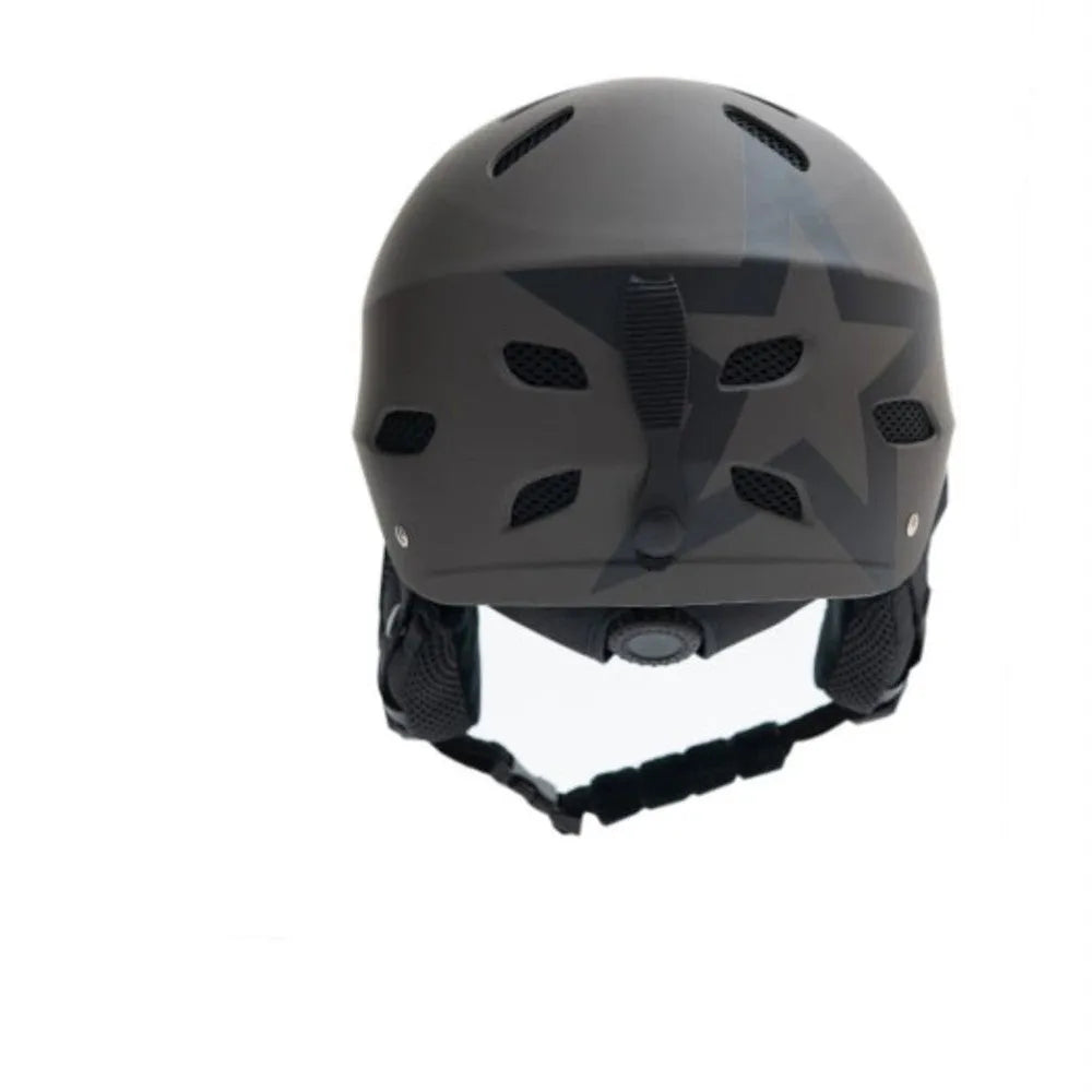 Men's ski helmet with EPS foam and ABS shell construction in various colour designs