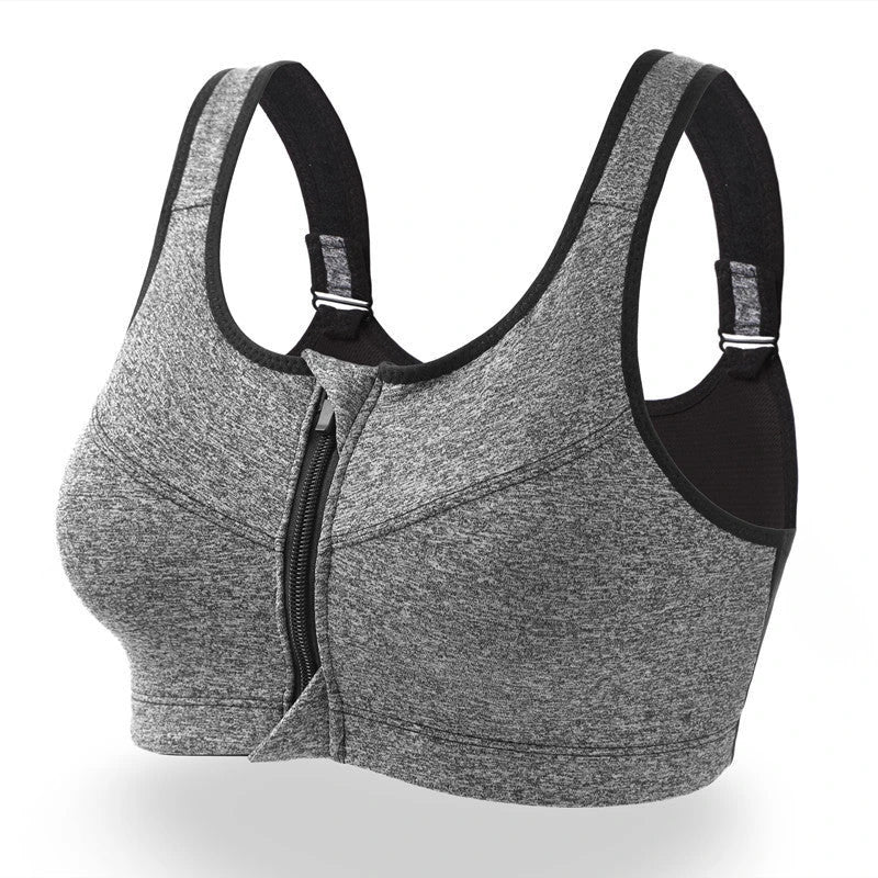 Fashionable front zipper sports underwear in various colors and sizes