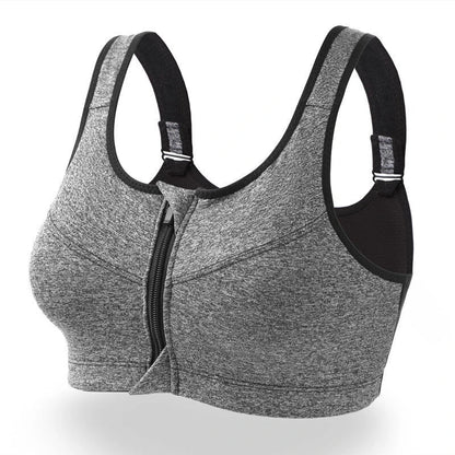 Fashionable front zipper sports underwear in various colors and sizes