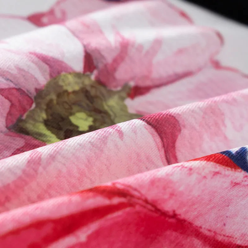 Men's ice silk underwear with fashion printing patterns in breathable polyester fabric