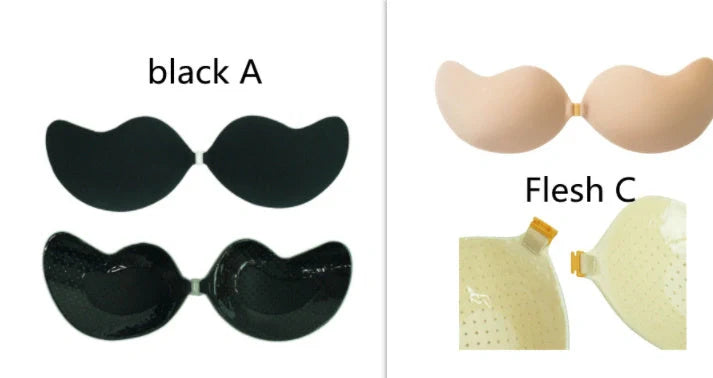 Lala Goddess Deep V Invisible Bra for women, seamless support under swimwear and dresses