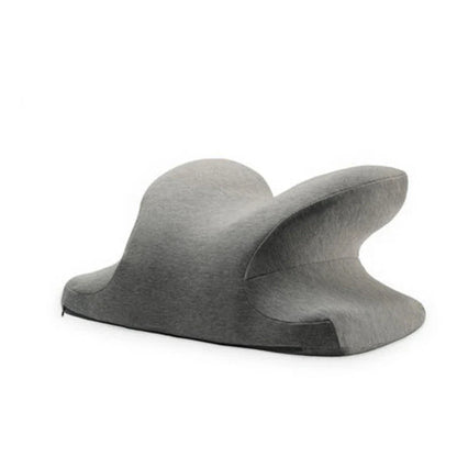Ergonomic memory foam nap pillow with unique 'butterfly' shape design for comfortable desk or classroom power naps