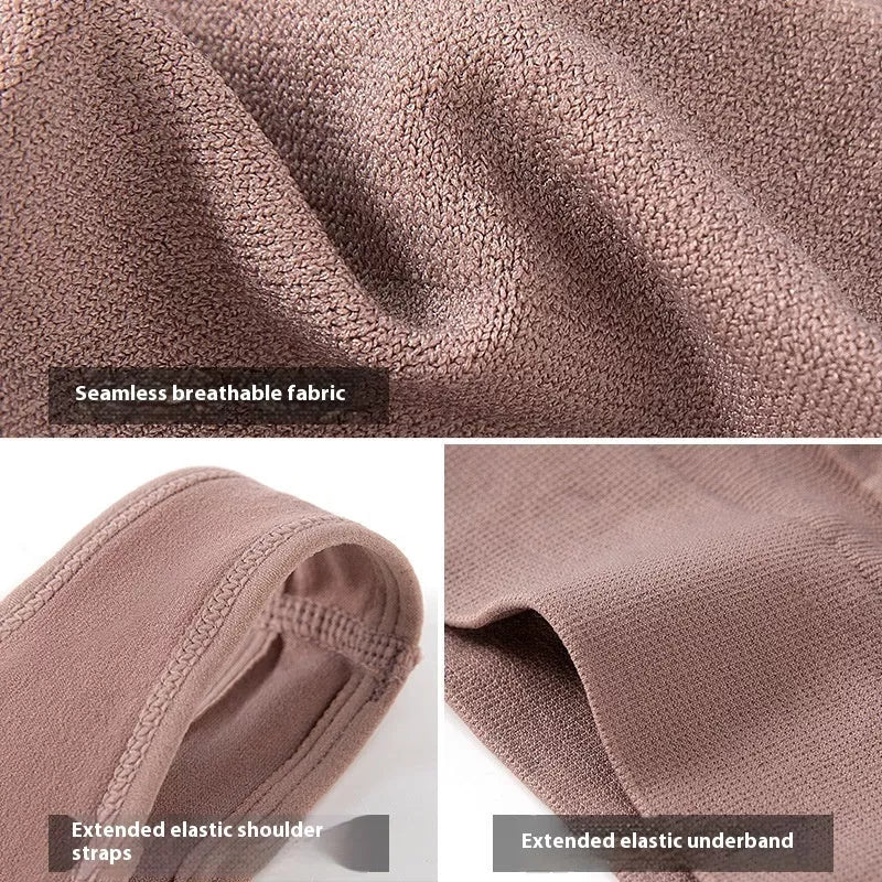 Plus Size Women's Push-up Sports Bra for Workout, Running, and Yoga