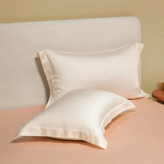 Luxury Lenzing Tencel quilt sheets set in Aurora Blue with 200 thread count twill weave and UK sizing