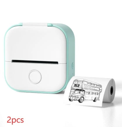 Portable Thermal Label Printer with Bluetooth Connectivity for Home, Office, and Small Business Organization