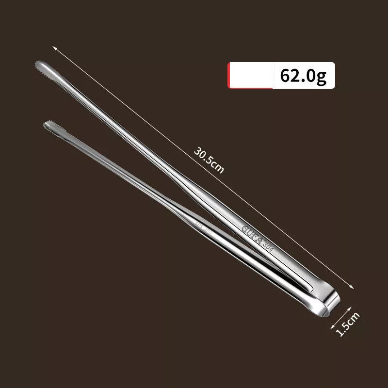 Stainless steel barbecue clamp for secure grilling, available in small, medium, and large sizes