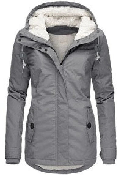 Stylish padded cotton clothing with leather accents in a variety of colors and sizes