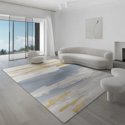 Chinese classical rectangular carpet with machine-woven crystal velvet measuring 120x160cm