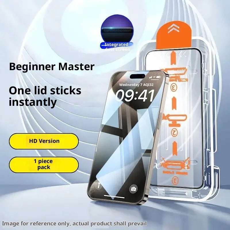 TPU hydrogel screen protector for iPhone 11 to 17 with Ultra HD, anti-blue light, and privacy finishes.