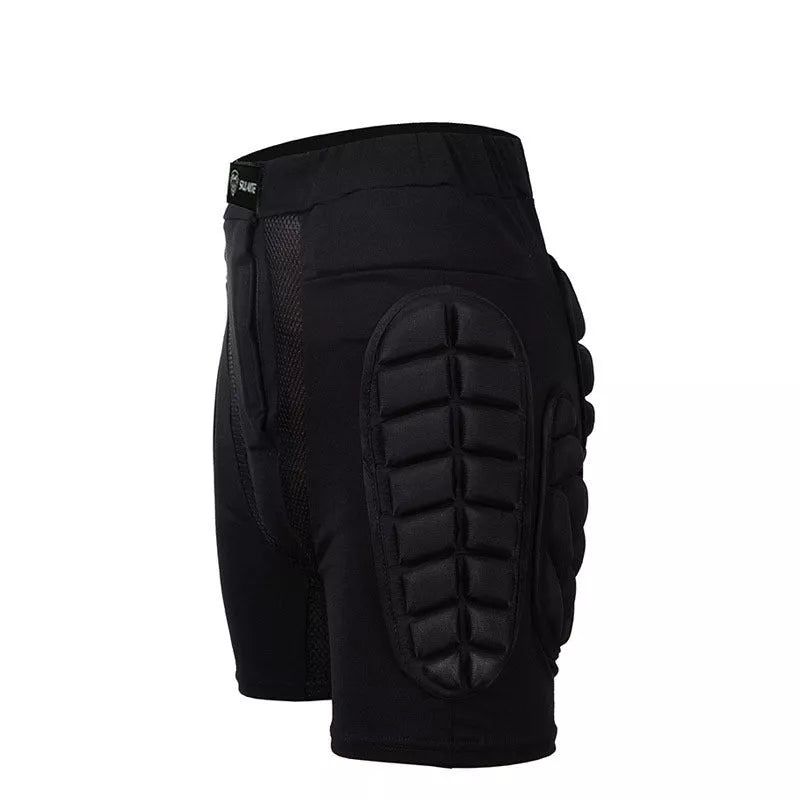 SULAITE Hip Protection Pants for roller skating and skiing in black