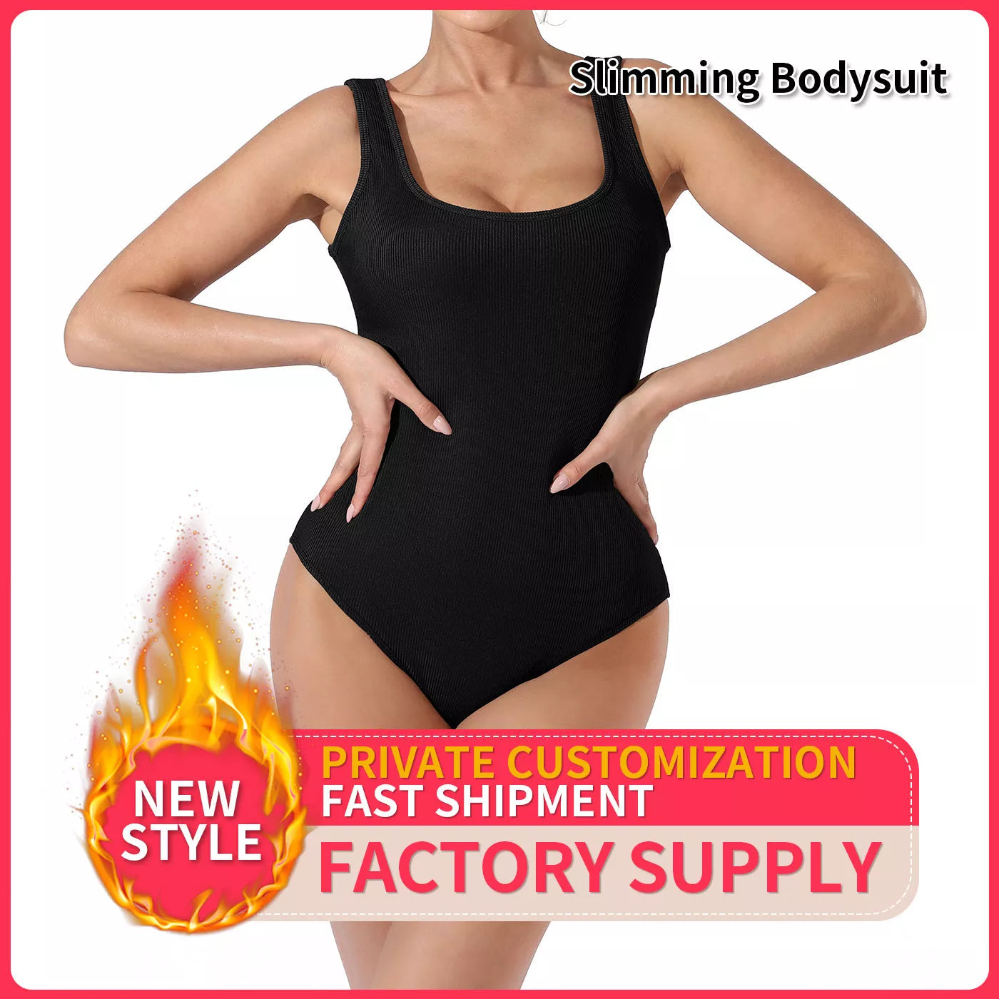 Women's solid color bodysuit in black and coffee, featuring stretchable fabric for a comfortable fit.