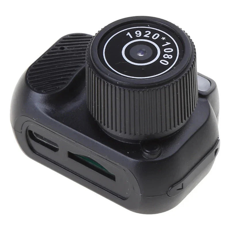 Compact 1080P HD Mini Camera with Display - Portable, Versatile Holiday Accessory