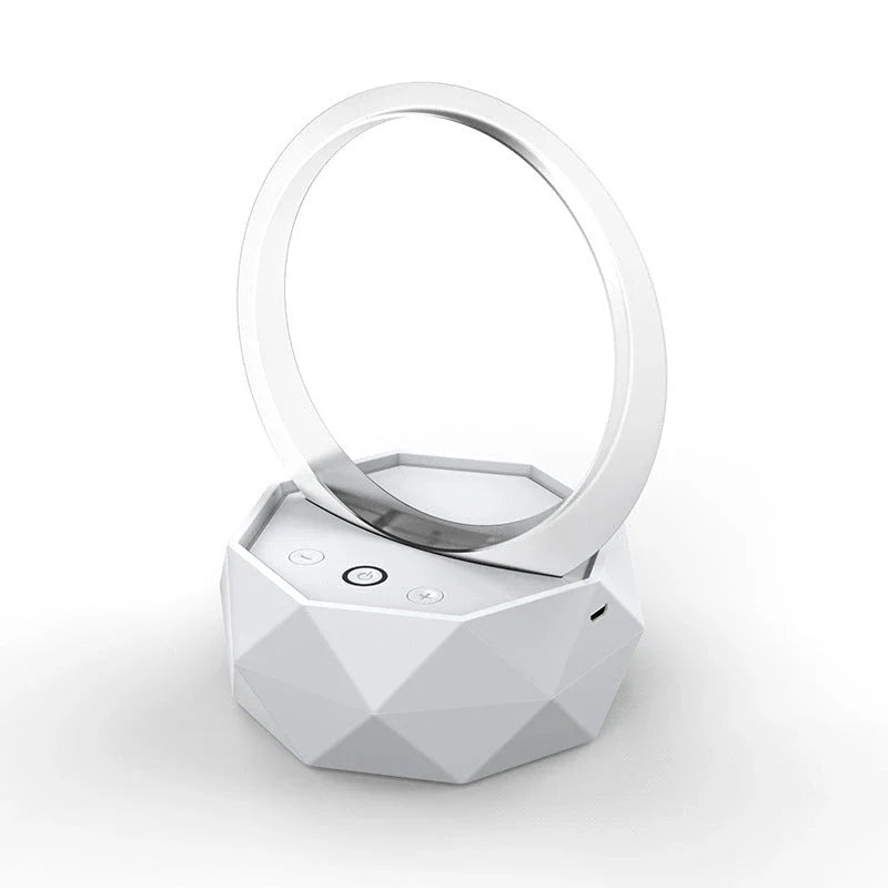 Bedside Bluetooth Speaker with vibrant RGB lighting, surround sound, and wireless Bluetooth connectivity