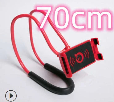 360-degree rotatable selfie phone holder compatible with all smartphones for hands-free viewing and effortless mobility