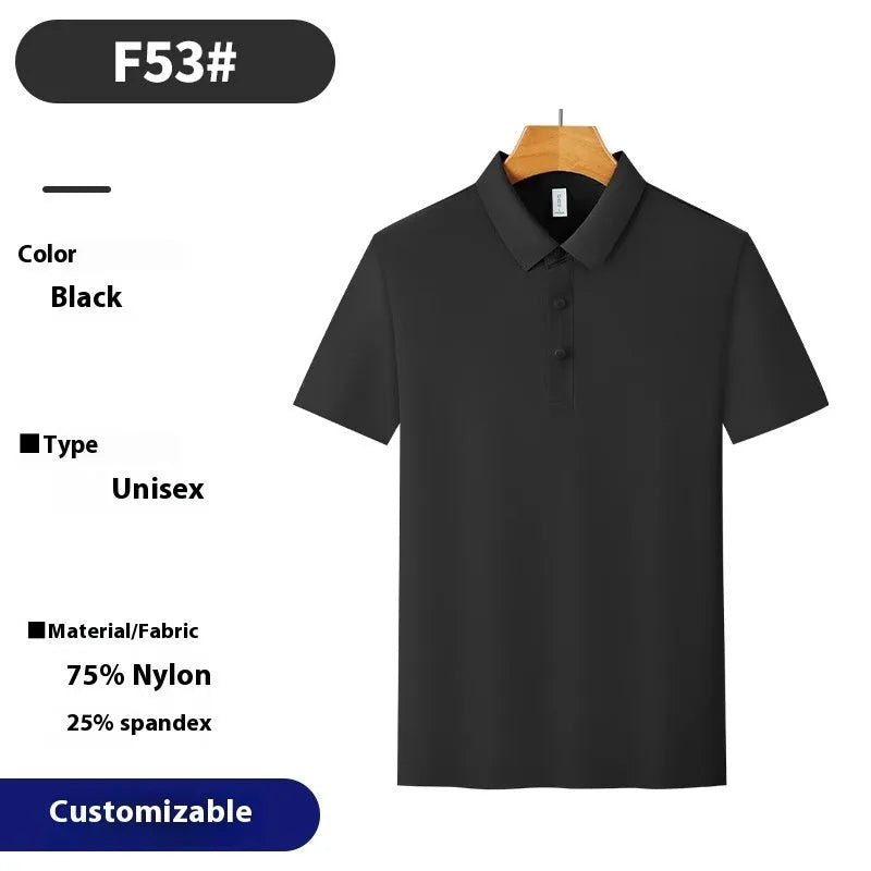 Brocade ammonia seamless polo shirt in summer colours for golf and sports